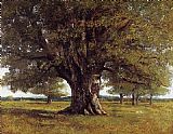 Gustave Courbet The Oak at Flagey painting